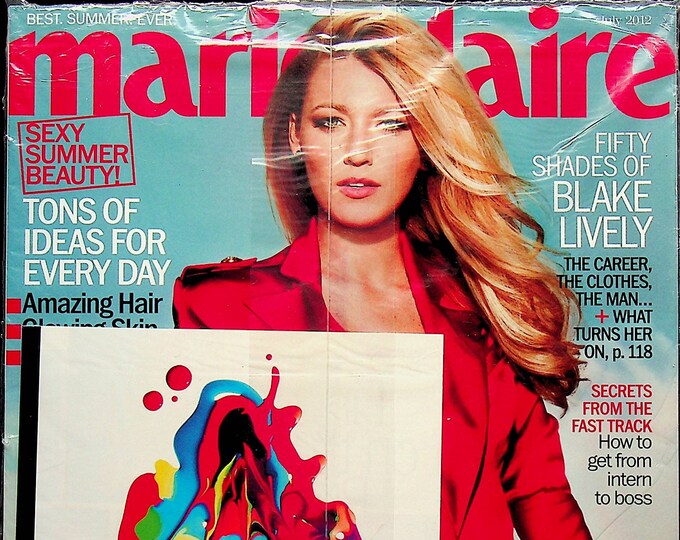 Marie Claire July 2012 Fifty Shades of Blake Lively (Magazine:  Women's, Fashion)