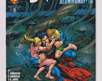 Superman The Man of Steel #57 Blown Away!  DC Comic June 1996 (Comic: Action, Superheroes)