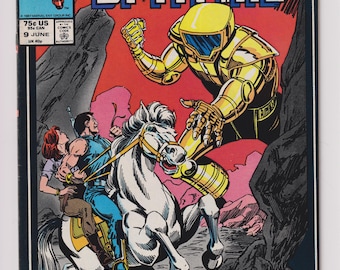 Spitfire New Universe #9 Marvel June 1987 (Comic: Science Fiction)