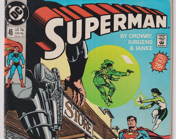 Superman #46 DC Comics August 1990  The World of Tomorrow ( Comic: Action, Superheroes)