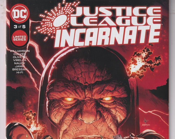 Justice League Incarnate  #3  DC Comics March 2022 Devastated By Darkseid!  Limited Series (Comic: Superheroes,  Action, Adventure)