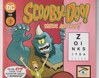 Scooby-Doo Where Are You?  DC 116 August 2022 (Comic: Children's Ages 8 and up)