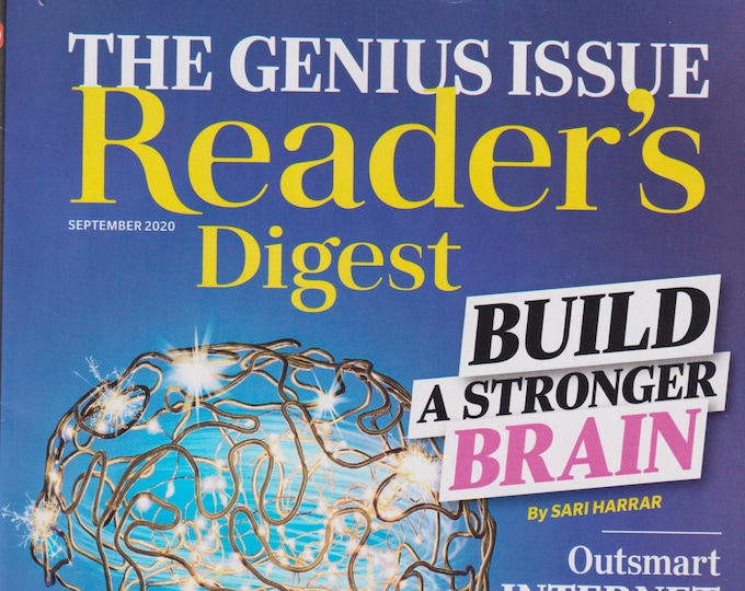 Reader's Digest September 2020 The Genius Issue  (Magazine: General Interest)