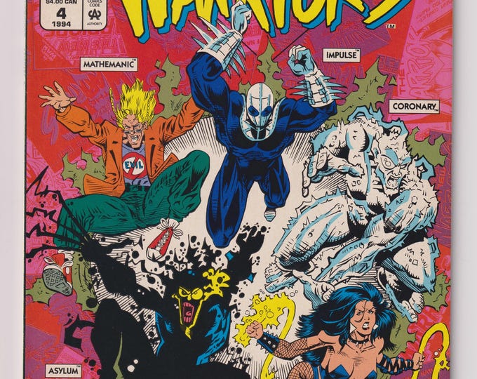 New Warriors Annual #4 Marvel 1994 Psionex Tales Over The Warriors   (Comic: Superheroes)