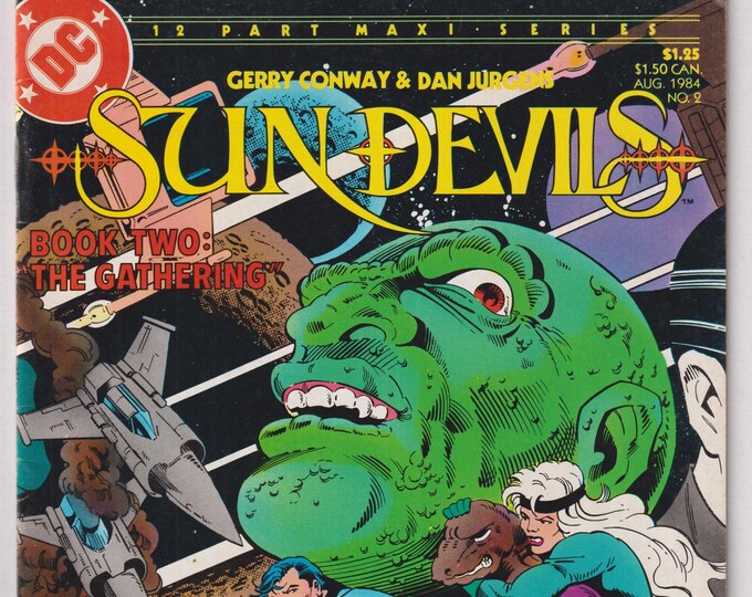Sun Devils #2 DC Comics August 1984 Book Two The Gathering (Comic: Fantasy, Superhero)
