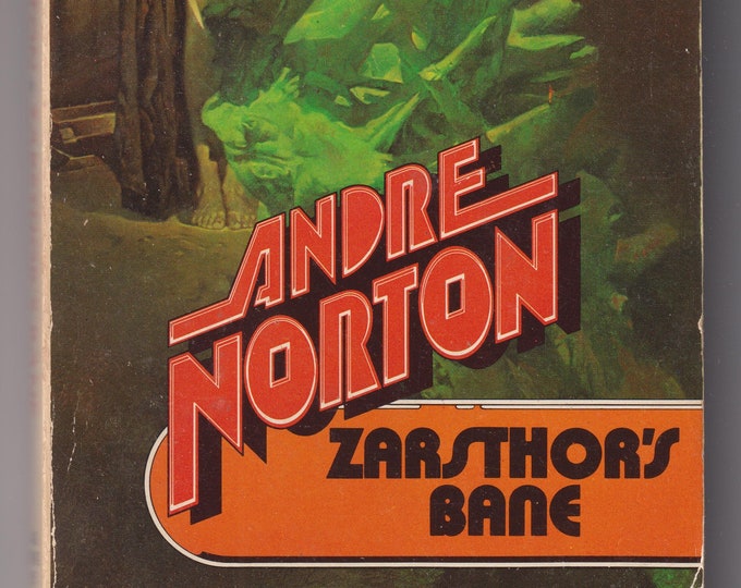Zarsthor's Bane by Andre Norton (First Edition)(Vintage Paperback, SciFi, Fantasy) 1978