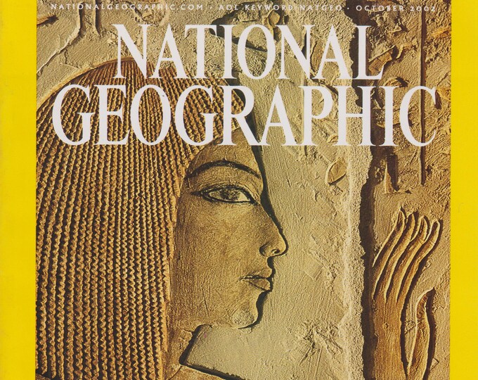National Geographic October 2002 Death on the Nile, Tokyo Bay, New Zealand, Treasured Places (Magazine: General Interest, Geography)