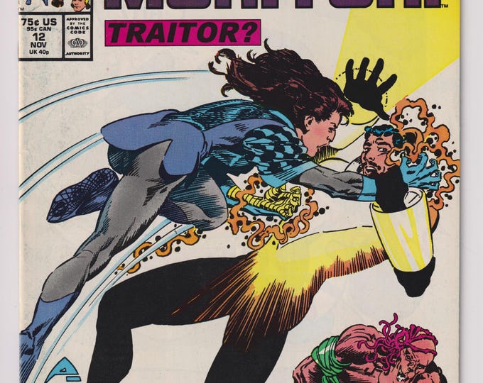 Strikeforce Morituri #12 Marvel November 1987 (Comic: Science Fiction)