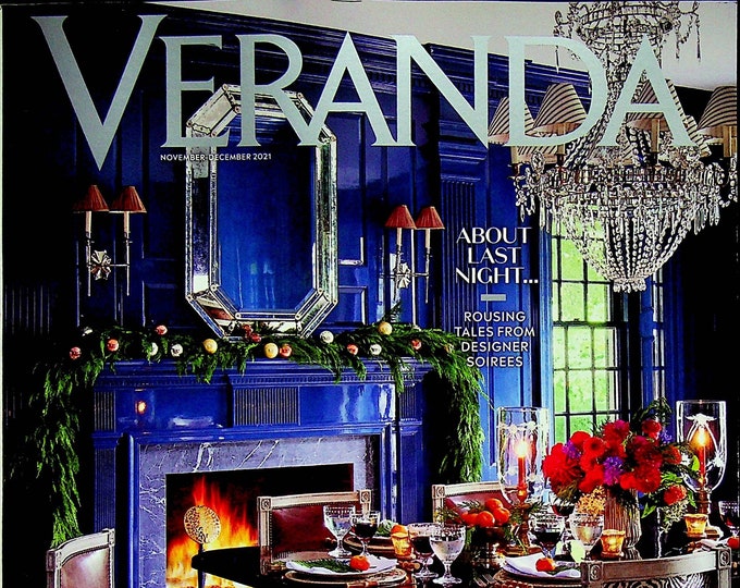 Veranda November December 2021 Joy is Served! Dazzling Holiday Style (Magazine: Home Decor)