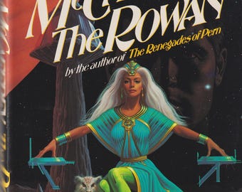 The Rowan by Anne McCaffrey (Tower and the Hive Series)  (Hardcover: Science Fiction, Fantasy)  1990