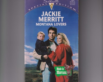 Montana Lovers by Jackie Merritt 1996 Silhouette Romance Paperback