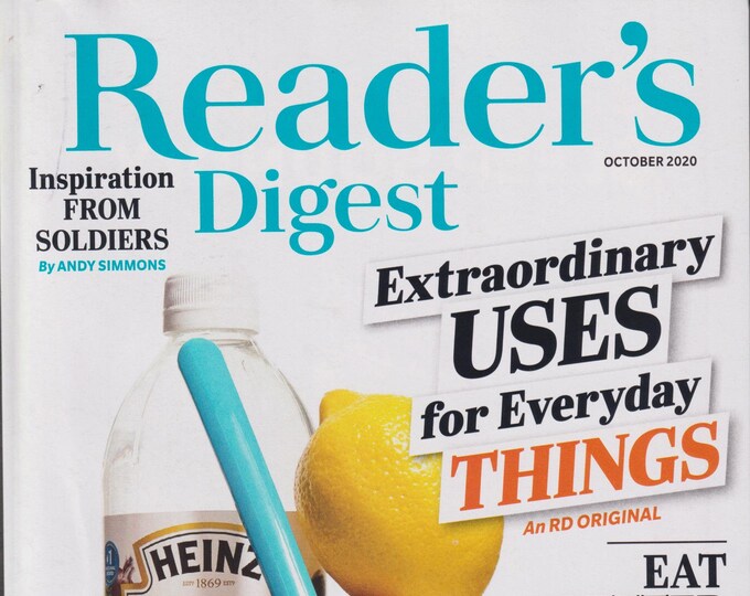 Reader's Digest October 2020 Extraordinary Uses for Everyday Things  (Magazine: General Interest)