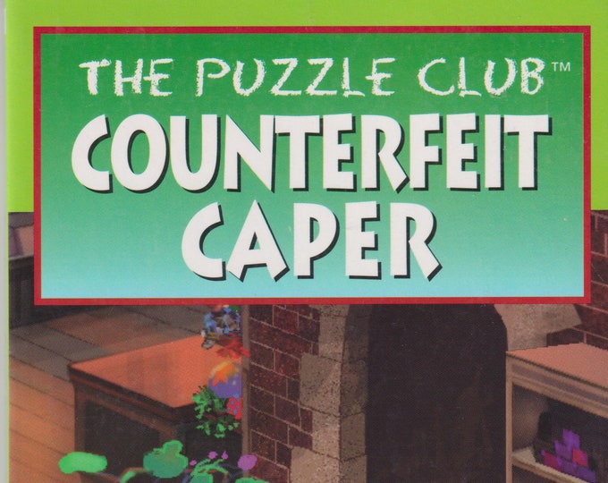 The Puzzle Club Counterfeit Caper by Dandi Daley Mackall   (Paperback: Grade 3 Ages 6-10  Chapter Book) 1999