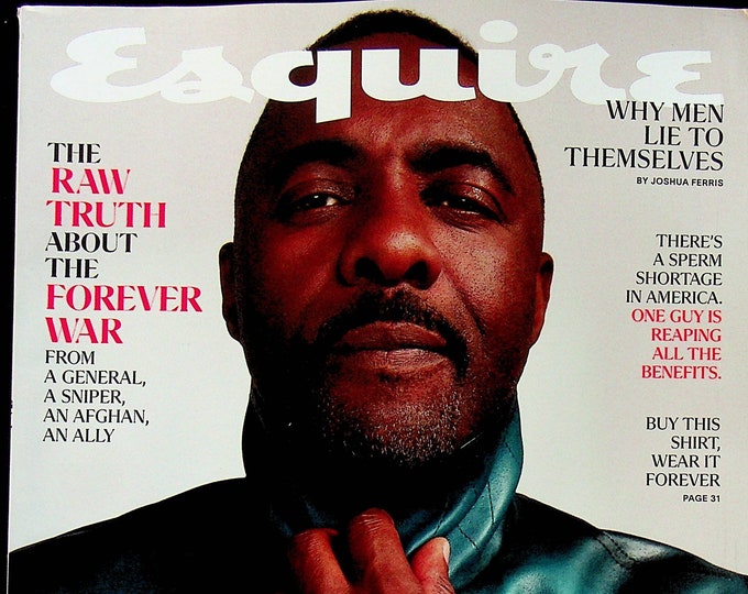 Esquire October November 2021 Idris Elba The World's Coolest Man (Magazine: Men's, General Interest)