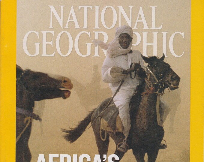 National Geographic April 2008 Africa's The Sahel; Rickshaws, Wild Na Pali, Chimps (Magazine: General Interest, Geography)