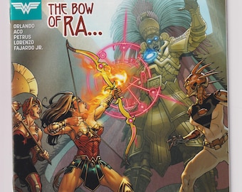 Wonder Woman #53 The Bow of Ra.. Destroys its User! DC Universe October 2018 (Comic: Superheroes, Action)