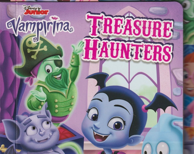 Disney Junior Vampirina Treasure Haunters  (Slide The Tabs) (Boardbook: Vampirina, Disney, Children's) 2018