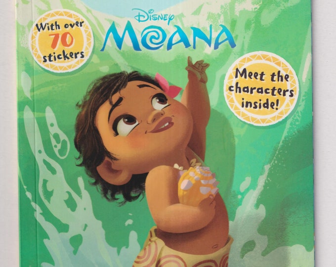 Disney Moana Choose Your Destiny (With Over 70 Stickers) (Paperback: Children's Activity) 2016