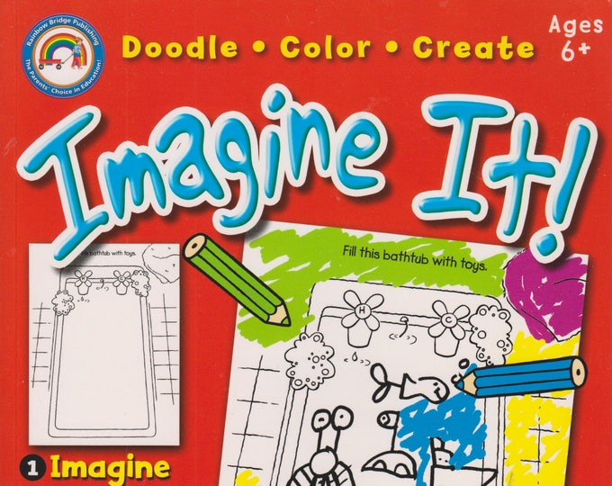Imagine It!,   Doodle, Color, Create For Age 6+ (Softcover: Children's Activity)