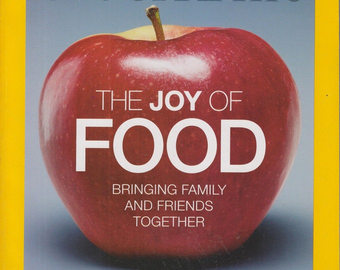 National Geographic December 2014 The Joy Of Food, Holy Lands, 3-D Printers, Patagonia's Cowboys (Magazine: General Interest)