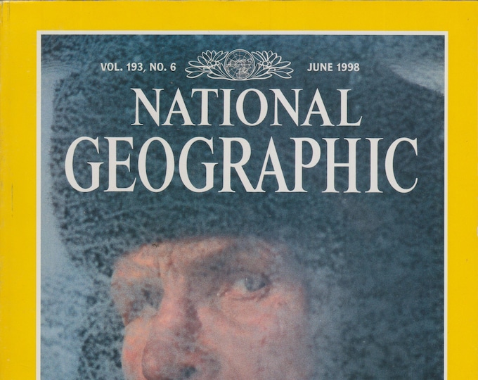 National Geographic June 1998 Trans-Siberian Railroad, Quetzals, Orkney Islands (Magazine: Nature, Geography)