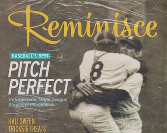 Reminisce October/November 2016 Baseball's Best Pitch Perfect (Magazine, Nostalgia)