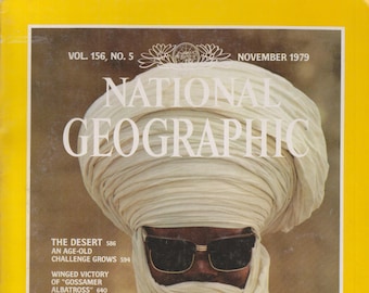 National Geographic November 1979 Deserts, Oahu, Hong Kong