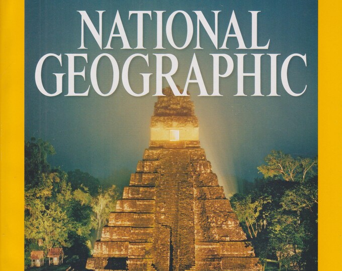 National Geographic August 2007 Maya - How A Great Culture Rose and Fell, Mesoamerica, New Orleans (Magazine: General Interest, Geography)