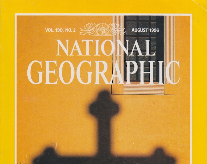 National Geographic August 1996 Emerging Mexico - A Special Issue (Magazine: General Interest)