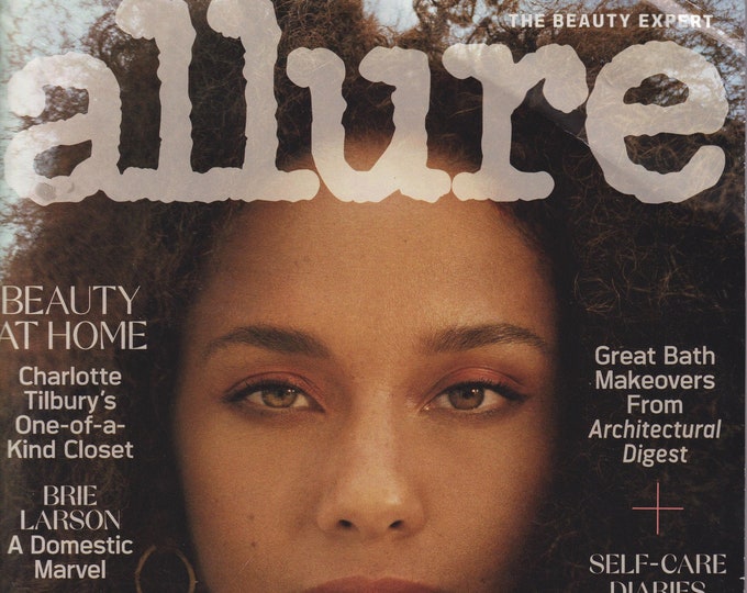 Allure April 2021 Alicia Keys Skin in The Game (Magazine: Beauty)