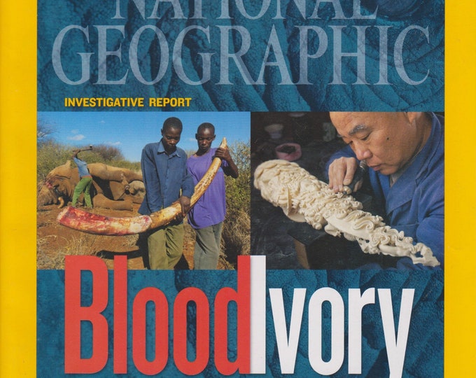 National Geographic October 2012 Blood Ivory; Leaves; Rio; Nepal's Caves; Animal Squatters (Magazine: General Interest)