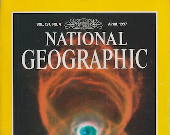 National Geographic April 1997 Hubble's Eye on the Universe (Magazine: Nature; Geography)