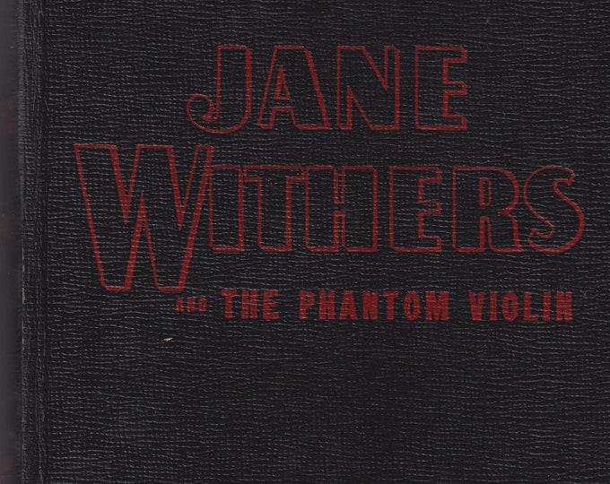Jane Withers and the Phantom Violin (Hardcover: Vintage Whitman, Vintage Children's Series, Movie Stars) 1943