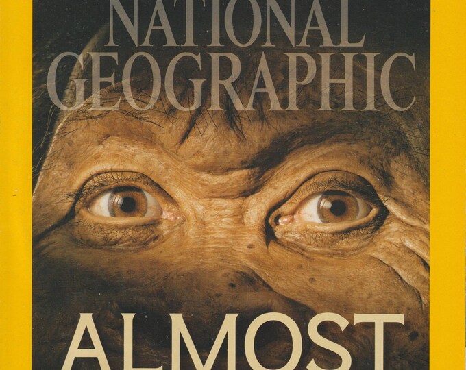 National Geographic October 2015 Almost Human, Lost City, The Congo, Sweden's Glacial Wilderness (Magazine: General Interest)