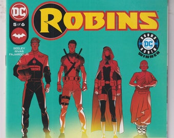 Robins #5 DC Comics May 2022 (Comic: Superheroes, Action, Adventure)