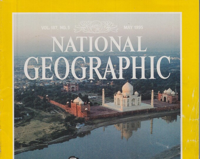 National Geographic May 1995 The Vimy Flies Again, Nurse Sharks, NGS Maps in WWII, Cherokee, Oman  (Magazine: Geography, General Interest)