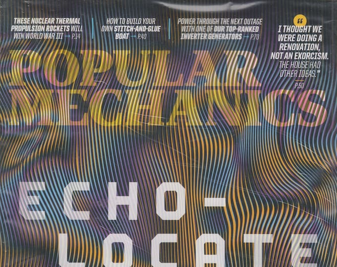 Popular Mechanics September October 2021 Echo-Locate Much?  (Magazine: General Interest)