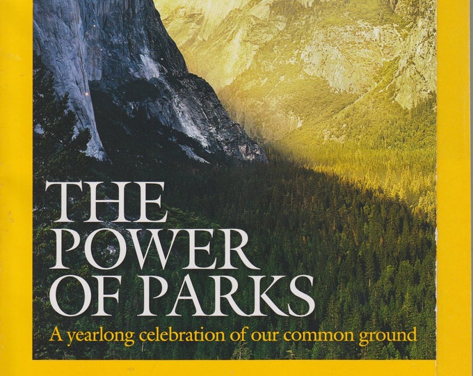 National Geographic January 2016 The Power of Parks, Melting Arctic, Rubber Boom, Vultures (Magazine: General Interest)