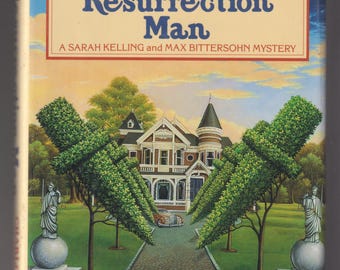The Resurrection Man by Charlotte Macleod  (Hardcover: Sarah Kelling and Max Bittersohn Mystery) 1992 FE