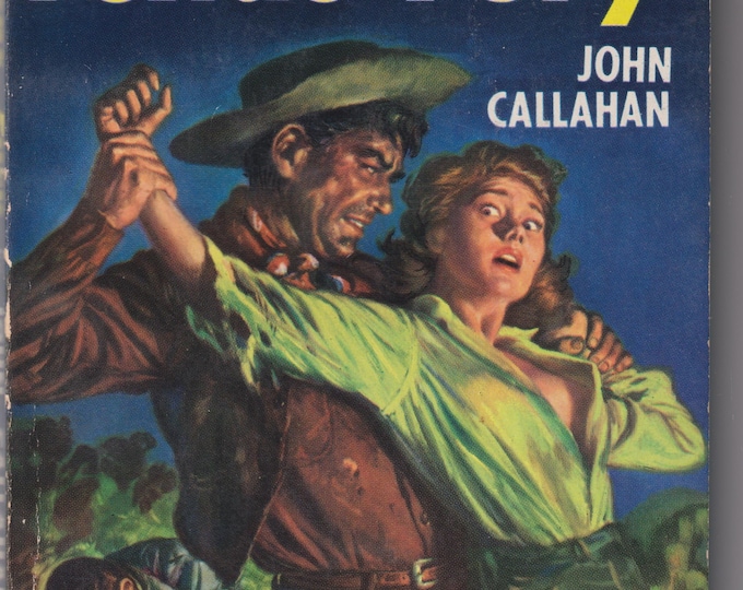 Texas Fury by John Callahan Dell Book #677 (Paperback: Western) 1950
