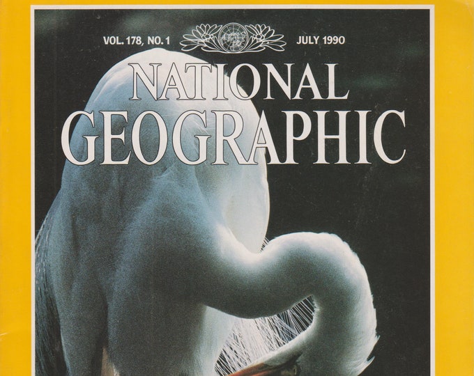 National Geographic July 1990 Florida Watershed (Magazine: Nature; Geography)