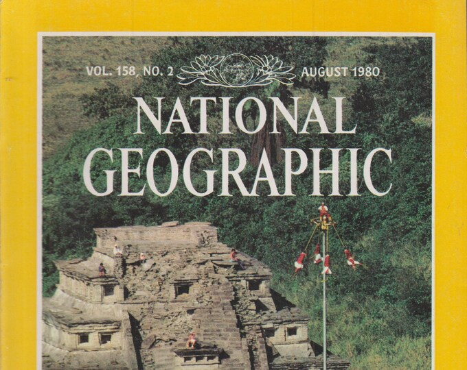 National Geographic August 1980 Veracruz, Water, Milwaukee, Bordeaux, Compost (Magazine: General Interest)