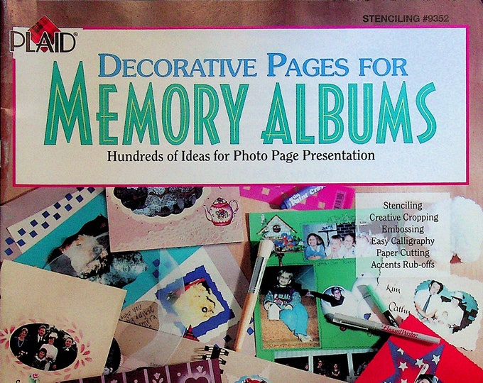 Plaid Decorative Pages for Memory Albums (Staple bound: Crafts, Scrapbooking) 1997