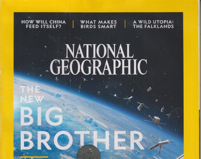 National Geographic February 2018 The New Big Brother; China, Birds, Teen Parenting; Falkland Islands (Magazine  Geography) 2018