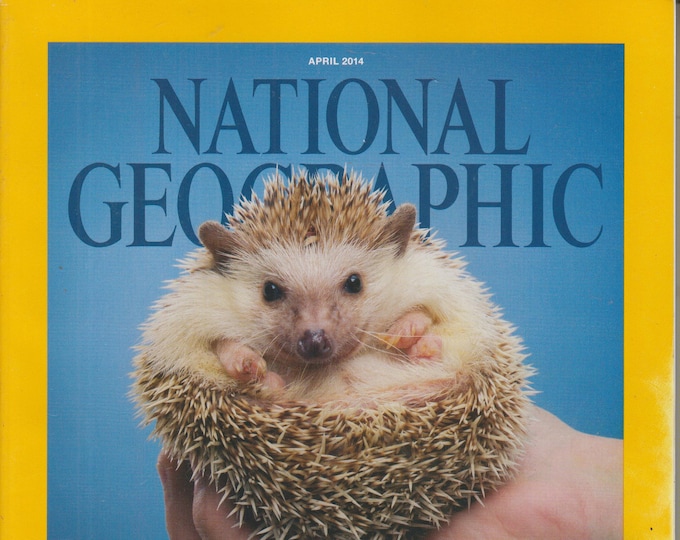 National Geographic April 2014 Wild Pets, Coal, Indian Ocean, Telescopes, Breton Women (Magazine: General Interest)