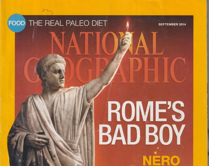 National Geographic September 2014 Nero Rome's Bad Boy, Thailand, Wilderness (Magazine: Nature, History, Geography)
