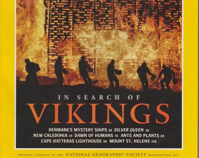 National Geographic May 2000 In Search of Vikings, Mystery Ships, Silver Queen, New Caledonia, Humans (Magazine: General Interest)
