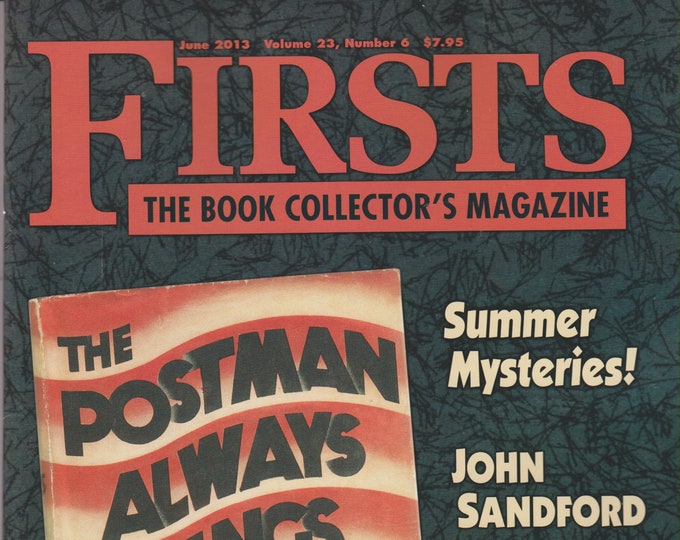 Firsts June 2013 Summer Mysteries, John Sandford, Norbert Davis (Magazine: Book Collecting,  Collectibles)