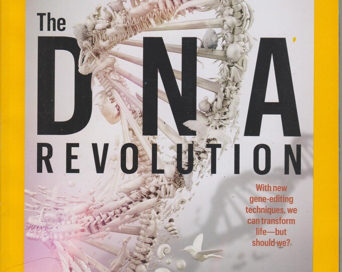 National Geographic August 2016 The DNA Revolution, Mosquitoes, Pandas,  Sharks, Bird Portraits (Magazine: General Interest)