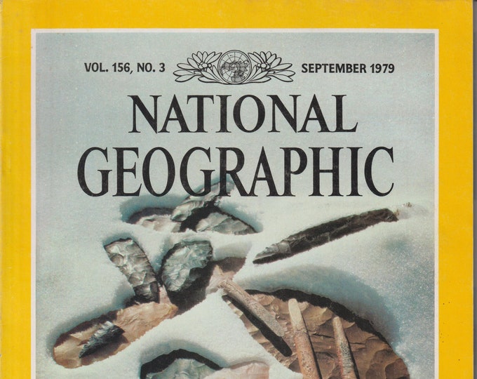 National Geographic September 1979 Search for The First Americans, Bahrain, Oshkosh Air Show, Bayou Country  (Magazine: General Interest)